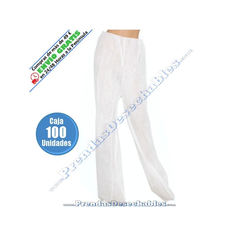 Pantalón Presoterapia PP TST Plastificado Blanco