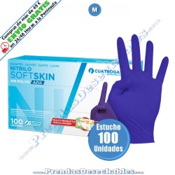 Guantes de Nitrilo Azul SoftSkin