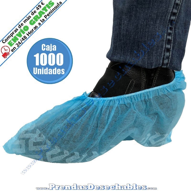 Cubrezapatos Antideslizante de PP TST Azul
