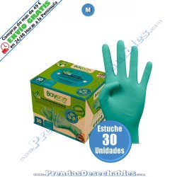 Guantes de Nitrilo Verde Biodegradables