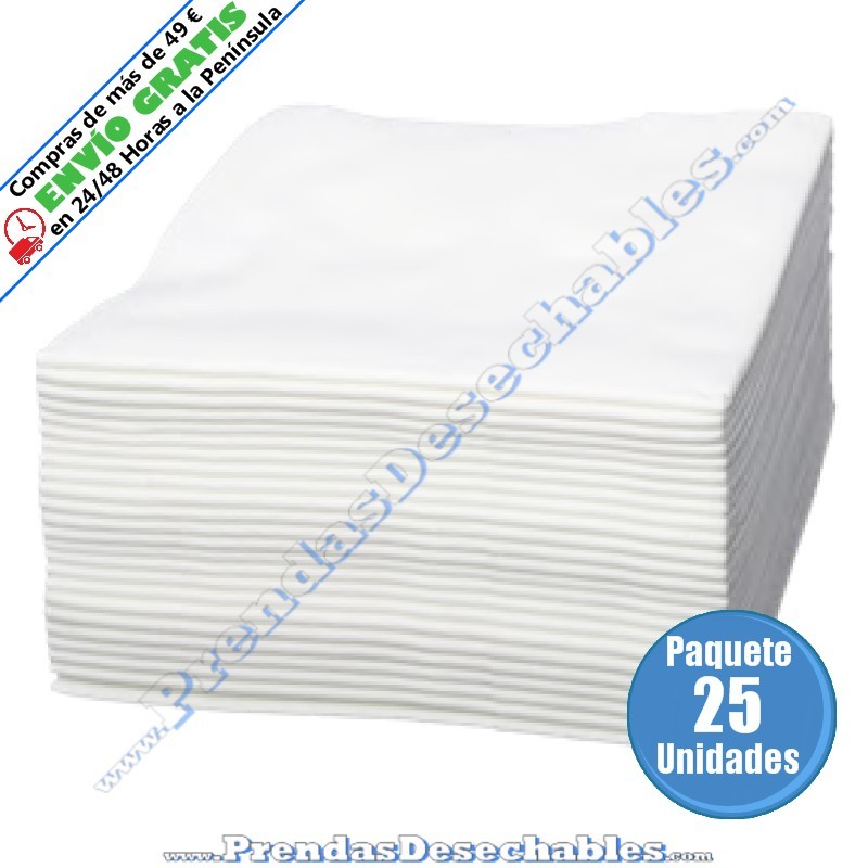 Toalla Air-Laid 40 x 80 cm Peluquería Blanco