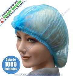 Gorro Acordeón de PP TST Azul Detectable