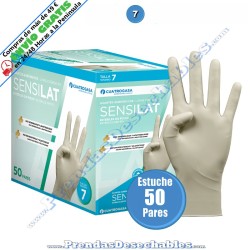 Guantes de Látex Quirúrgico Estéril SensiLat