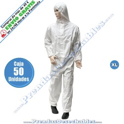 Mono PP TST Blanco Impermeable Cat III 5B-6B