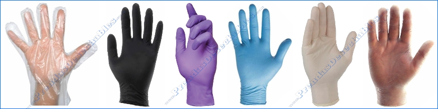 Guantes desechables